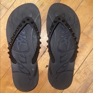 Louboutin red bottom sandals